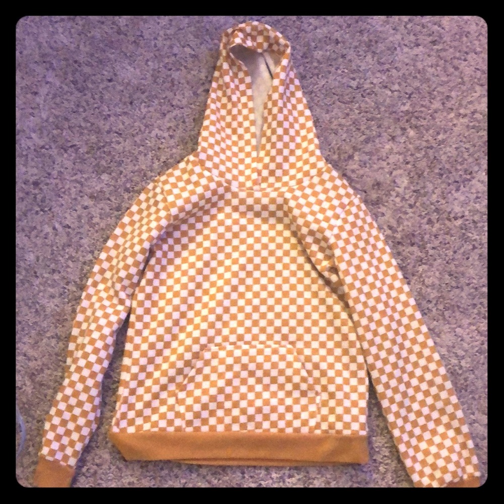 Full tilt XL Vans checkered hoodie
